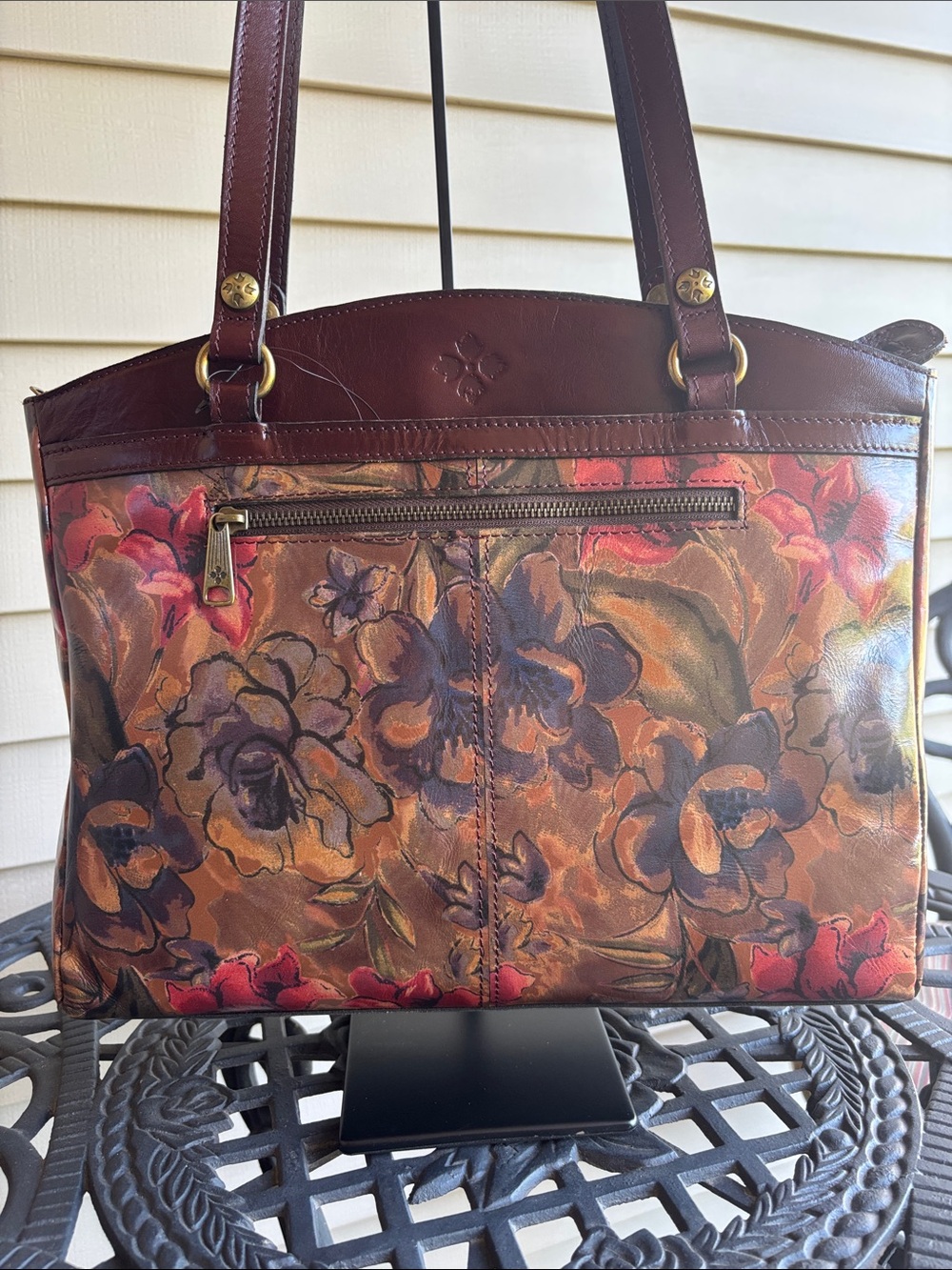 NWT!! Patricia Nash Sienna Sunset Poppy Tote P532476